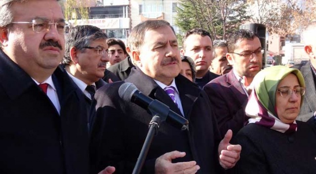 Kudüs protestosuna Bakan Eroğlu’ndan destek