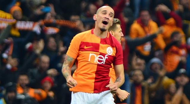Maicon, bu sezonki 5. golünü attı