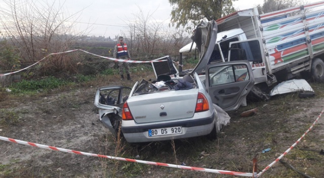 Osmaniye&#039;de feci kaza, 3 ölü 4 de yaralı var