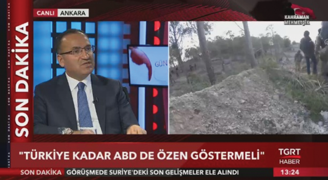 Bozdağ'dan TGRT Haber'de Mümbiç açıklaması Bozdağ'dan TGRT Haber'de Mümbiç açıklaması