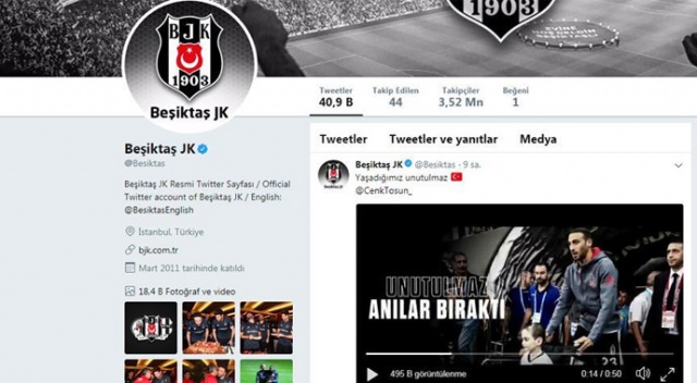 Cenk Tosun için sosyal medyada mesajlaştılar Cenk Tosun için sosyal medyada mesajlaştılar