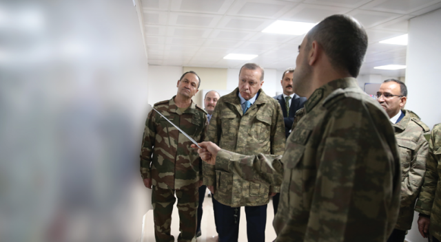 Cumhurbaşkanı Erdoğan Suriye sınırında!