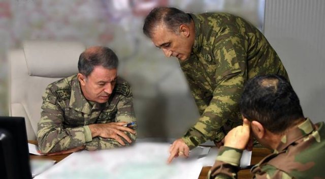 Genelkurmay Başkanı Orgeneral Akar, birlikleri denetledi Genelkurmay Başkanı Orgeneral Akar, birlikleri denetledi