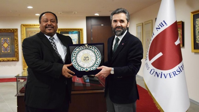 İbn Haldun Üniversitesi ile Sudan arasında akademik iş birliği anlaşması imzalandı İbn Haldun Üniversitesi ile Sudan arasında akademik iş birliği anlaşması imzalandı
