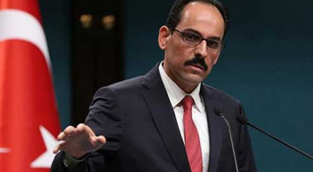 Kalın: Zeytin Dalı teröre karşı