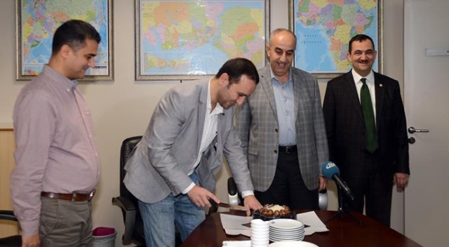 Ömer Faruk Aydemir yeniden görevinin başında Ömer Faruk Aydemir yeniden görevinin başında