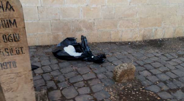 Şanlıurfa’da cami bahçesinde kesik bacak bulundu