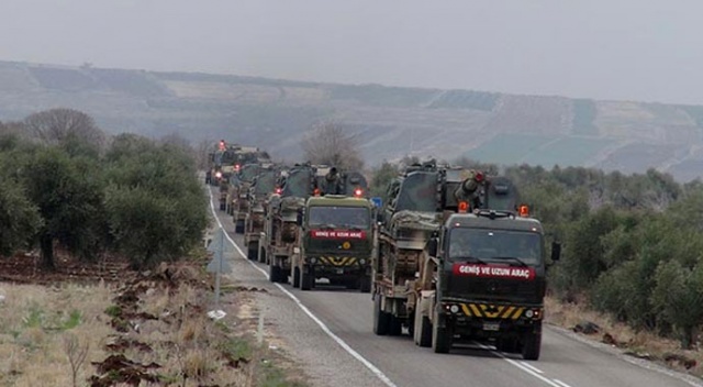Suriye sınırına askeri sevkiyat Suriye sınırına askeri sevkiyat