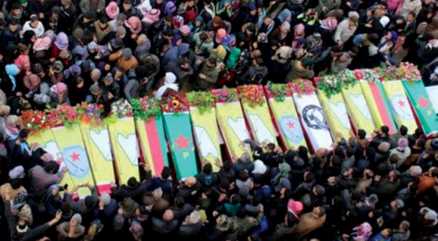 YPG'liler cenazelerini kaldırmaya devam ediyor