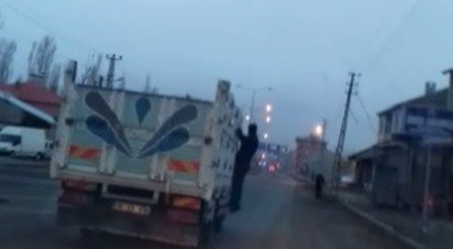 Ağrı’da tehlikeli yolculuk Ağrı’da tehlikeli yolculuk