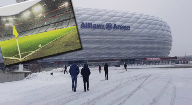 Beşiktaş maçı öncesi kar alarmı! Her yer bembeyaz Beşiktaş maçı öncesi kar alarmı! Her yer bembeyaz
