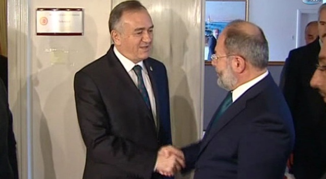 Recep Akdağ MHP Grubunu ziyaret etti Recep Akdağ MHP Grubunu ziyaret etti