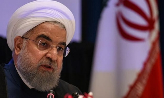 Ruhani: ABD, 'vicdansız ikiyüzlülük' sergiliyor Ruhani: ABD, 'vicdansız ikiyüzlülük' sergiliyor