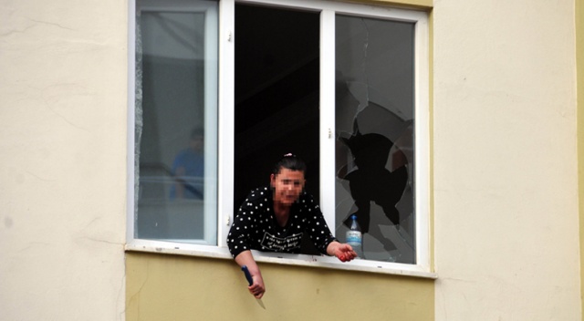 Bunalıma giren kadın dehşet saçtı Bunalıma giren kadın dehşet saçtı