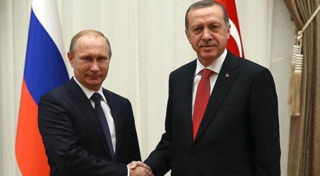 Cumhurbaşkanı Erdoğan, Putin ile görüştü Cumhurbaşkanı Erdoğan, Putin ile görüştü