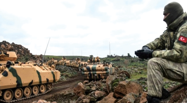 Son Dakika... Cinderesi alındı! TSK ve ÖSO Cinderesi belde merkezine girdi