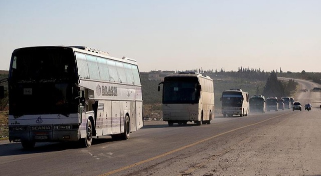 Duma'da kimyasal silah katliamı sonrası tahliyeler yeniden başladı Duma'da kimyasal silah katliamı sonrası tahliyeler yeniden başladı