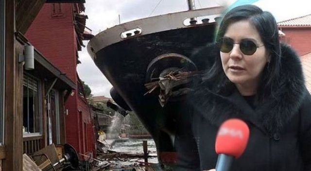 Gemi çarptığı esnada yalının içindeki isim konuştu: Korku filmi gibiydi