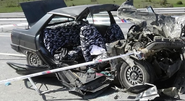 Kastamonu’da feci kaza: 1 ölü, 4 yaralı
