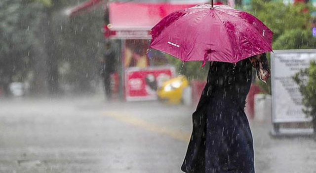 Meteoroloji&#039;den kuvvetli yağış uyarısı