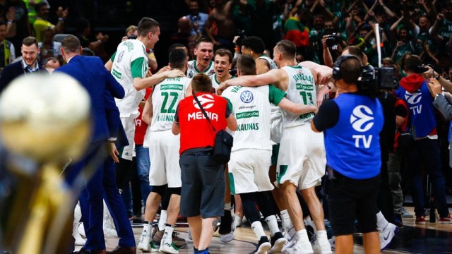 Zalgiris, Avrupa üçüncüsü oldu Zalgiris, Avrupa üçüncüsü oldu