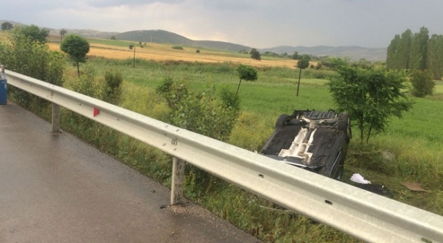 Afyonkarahisar'da trafik kazası: 1 ölü, 1 yaralı Afyonkarahisar'da trafik kazası: 1 ölü, 1 yaralı