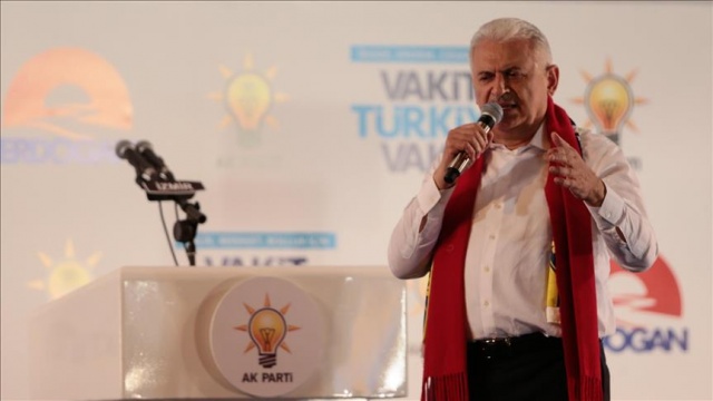 Başbakan Yıldırım: Cumhur İttifakı bölücü terör örgütünün korkulu rüyası Başbakan Yıldırım: Cumhur İttifakı bölücü terör örgütünün korkulu rüyası