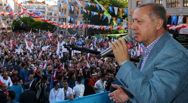 Erdoğan: Millet sana o fırsatı vermez Erdoğan: Millet sana o fırsatı vermez