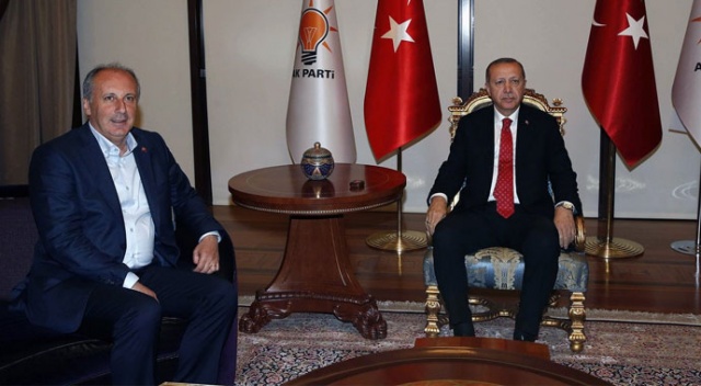 Muharrem İnce, Cumhurbaşkanı Erdoğan'ı tebrik etti Muharrem İnce, Cumhurbaşkanı Erdoğan'ı tebrik etti