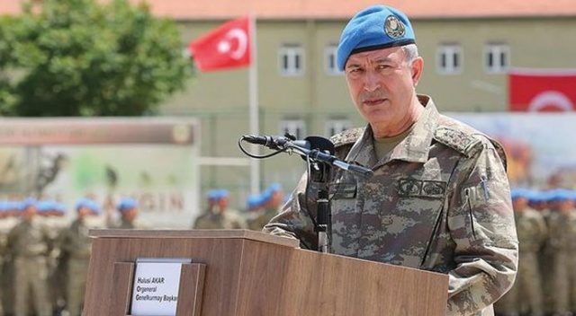 Orgeneral Akar'dan Münbiç açıklaması Orgeneral Akar'dan Münbiç açıklaması