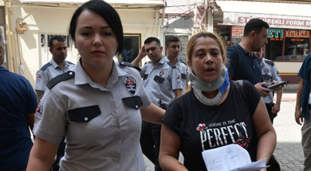 Adana'da çamaşır silkeleme kavgası karakolda bitti Adana'da çamaşır silkeleme kavgası karakolda bitti