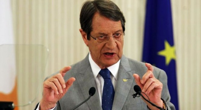 Anastasiadis: Kıbrıs'ta çözüm için Türk askeri çekilmeli Anastasiadis: Kıbrıs'ta çözüm için Türk askeri çekilmeli