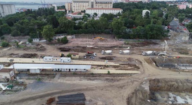 Haydarpaşa Garı'nda Bizans dönemine ait kalıntılar bulundu Haydarpaşa Garı'nda Bizans dönemine ait kalıntılar bulundu