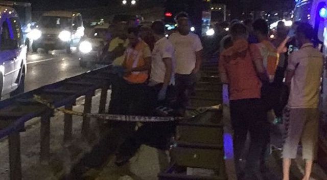 TEM'de feci kaza: 1 ölü TEM'de feci kaza: 1 ölü