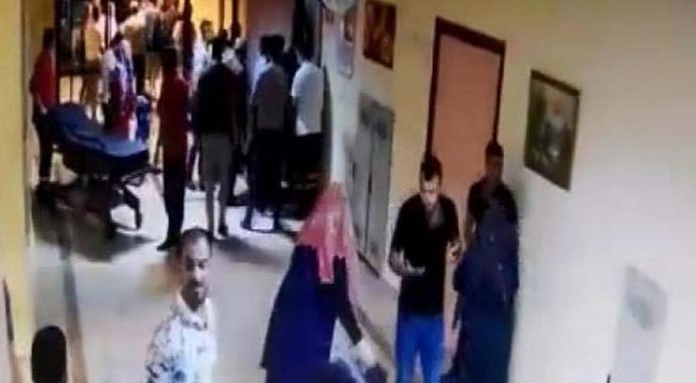 Acil serviste ortalık savaş alanına döndü