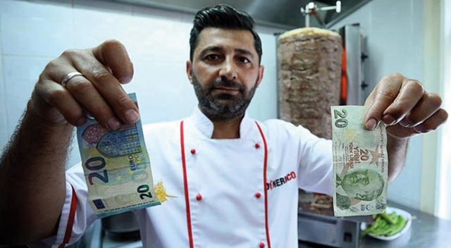 Bu lokantada 1 euro, 1 TL Bu lokantada 1 euro, 1 TL