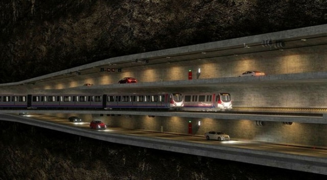 Büyük İstanbul tüneli görücüye çıkıyor Büyük İstanbul tüneli görücüye çıkıyor