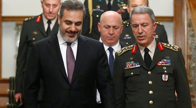 Milli Savunma Bakanı Hulusi Akar ve MİT Başkanı Hakan Fidan Rusya&#039;da