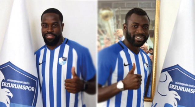 Moussa Kone ve Ridge Munsy, Erzurumspor'a transfer oldu Moussa Kone ve Ridge Munsy, Erzurumspor'a transfer oldu