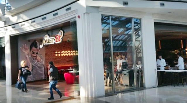 Nusr-Et'in İstinye Park restoranı mühürlendi Nusr-Et'in İstinye Park restoranı mühürlendi