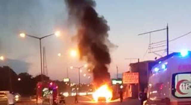 Silivri’de korku dolu anlar: Alevlerden son anda kurtuldular