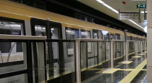 Sürücüsüz metro yarın hizmete girecek Sürücüsüz metro yarın hizmete girecek