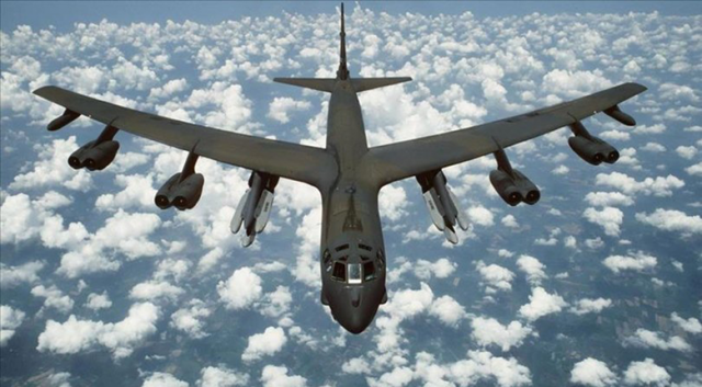ABD'den Çin'e karşı B-52 hamlesi ABD'den Çin'e karşı B-52 hamlesi