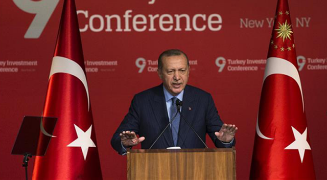 Cumhurbaşkanı Erdoğan ABD'de yatırımcılara hitap etti Cumhurbaşkanı Erdoğan ABD'de yatırımcılara hitap etti