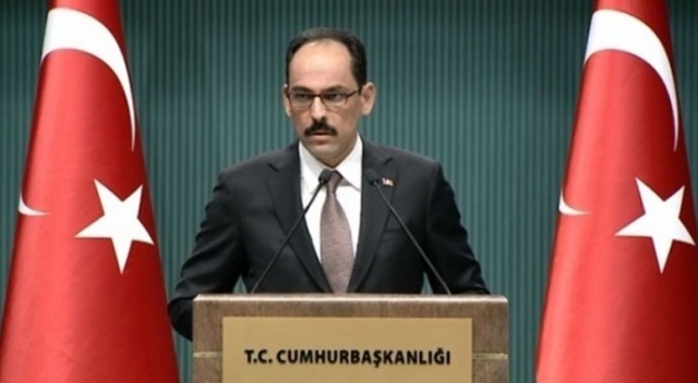 Cumhurbaşkanlığı Sözcüsü Kalın: İdlib'e saldırı büyük bir insani felakete yol açacaktır Cumhurbaşkanlığı Sözcüsü Kalın: İdlib'e saldırı büyük bir insani felakete yol açacaktır