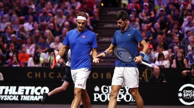 Federer-Djokovic çifti ilk maçını kaybetti