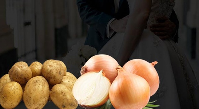 Patates soğan 15 günlük evliliği bitirdi