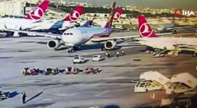 Atatürk Havalimanı’nda kaza son anda önlendi