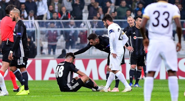 Beşiktaş’ta sakatlardan kötü haber