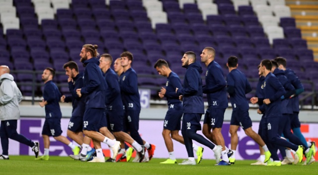 Fenerbahçe, Anderlecht maçı hazırlıklarını tamamladı Fenerbahçe, Anderlecht maçı hazırlıklarını tamamladı